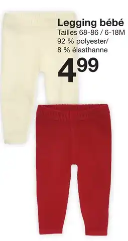 Zeeman Legging bébé offre