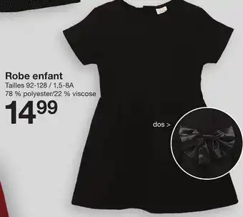 Zeeman Robe enfant offre