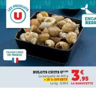 U Express Bulots cuits u offre