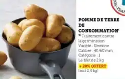 U Express Pomme de terre de consommation offre