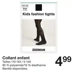 Zeeman Collant enfant offre