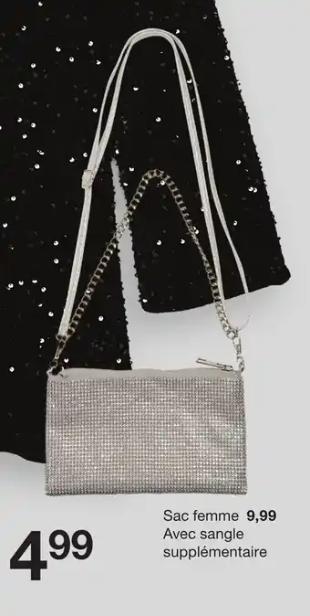 Zeeman Sac femme Avec sangle supplémentaire offre