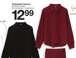 Zeeman Chemisier femme offre