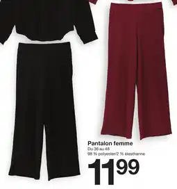 Zeeman Pantalon femme offre