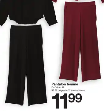 Zeeman Pantalon femme offre