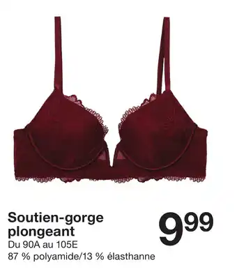 Zeeman Soutien-gorge plongeant offre