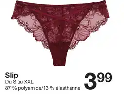 Zeeman Slip offre