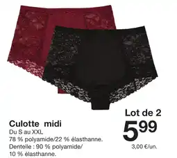 Zeeman Culotte midi offre