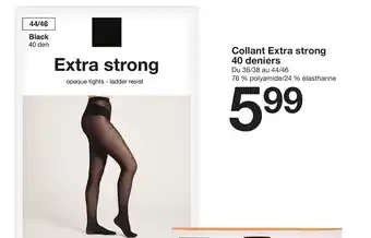 Zeeman Collant Extra strong 40 deniers offre