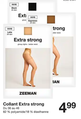 Zeeman Collant Extra strong offre