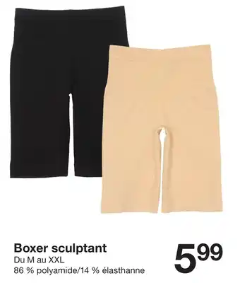 Zeeman Boxer sculptant offre