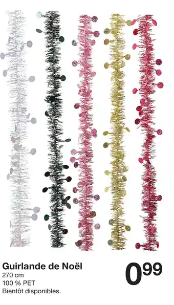 Zeeman Guirlande de Noël offre