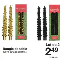 Zeeman Bougie de table offre