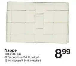 Zeeman Nappe offre
