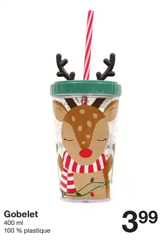 Zeeman Gobelet offre