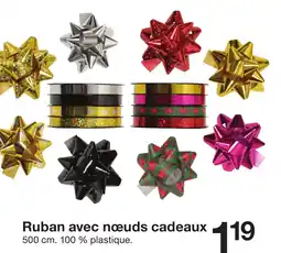 Zeeman Ruban avec nœuds cadeaux offre