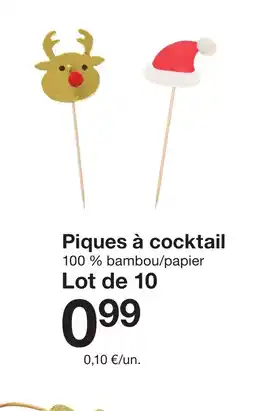 Zeeman Piques à cocktail offre