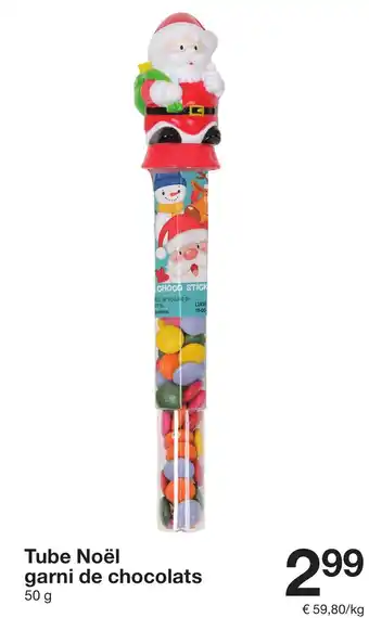 Zeeman Tube Noël garni de chocolats offre