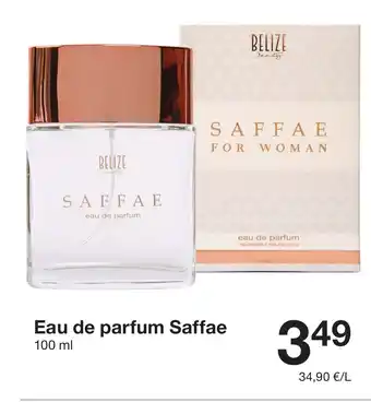 Zeeman Eau de parfum Saffae offre