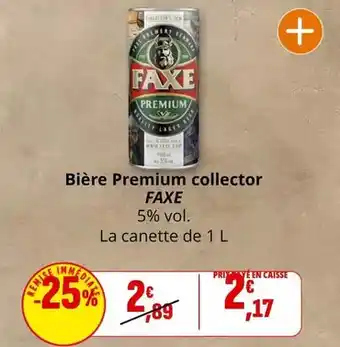 Coccinelle Supermarché Bière premium collector offre