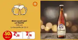 Coccinelle Supermarché La trappe - bière quadrupel offre