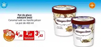Coccinelle Supermarché Haagen dazs - pot de glace offre