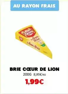 Hmarket Brie coeur de lion offre