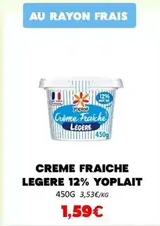 Hmarket Yoplait - creme fraiche legere 12% offre