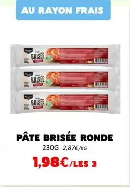 Hmarket Pâte brisée ronde offre