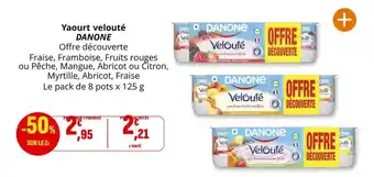 Coccimarket Danone - yaourt velouté offre