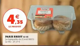 Utile Paris brest offre