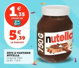 Utile NUTELLA Pâte à tartiner offre