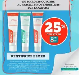 Utile ELMEX Dentifrice offre