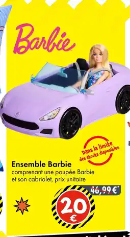 TEDi Ensemble Barbie offre