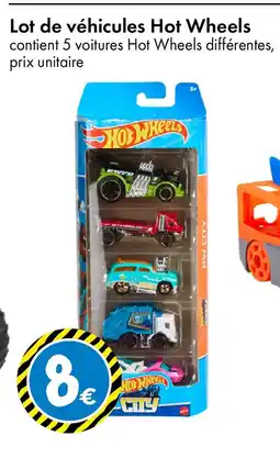 TEDi Lot de véhicules Hot Wheels offre