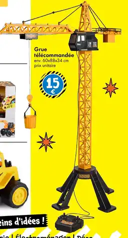 TEDi Grue télécommandée offre