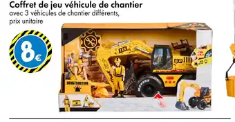 TEDi Coffret de jeu véhicule de chantier offre