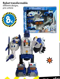 TEDi Robot transformable offre