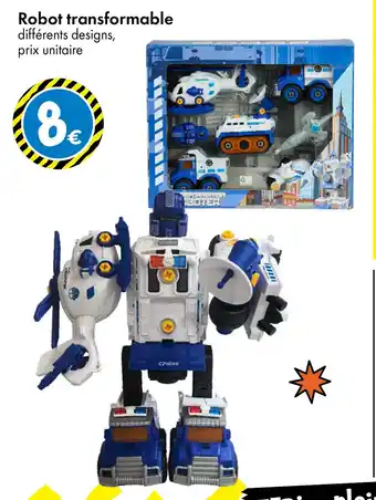 TEDi Robot transformable offre