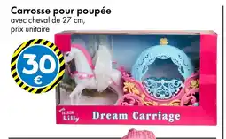TEDi Carrosse pour poupée offre