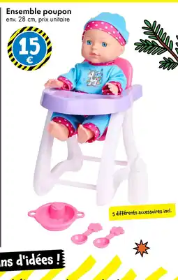 TEDi Ensemble poupon offre