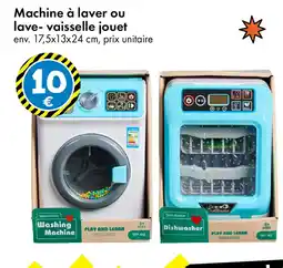 TEDi Machine à laver ou lave-vaisselle jouet offre