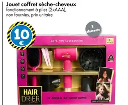 TEDi Jouet coffret sèche-cheveux offre