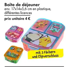 TEDi Boîte de déjeuner offre