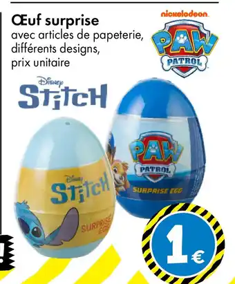 TEDi Œuf surprise offre