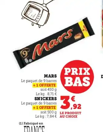 Super U MARS offre