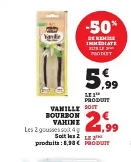 Super U VAHINE Vanille bourbon offre