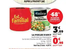 Super U D'AUCY La poelee offre