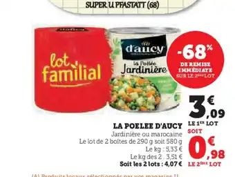 Super U D'AUCY La poelee offre