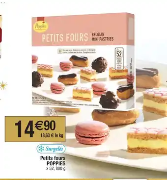 Migros Petits fours Poppies offre
